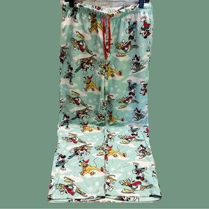 Disney  Carton Print Character Pajama Pants M